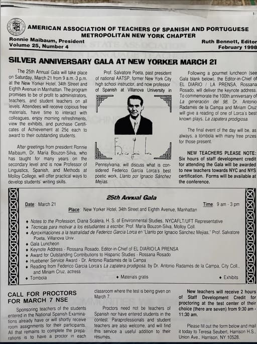 Tuesday Momentum: 25th Silver Anniversary Gala at the New Yorker Hotel